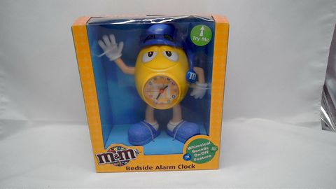 Yellow M&M Guy Display 41 on Wheels mm Store Display