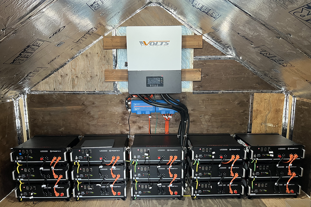 Off-Grid Installation in Canada By Volts Energies