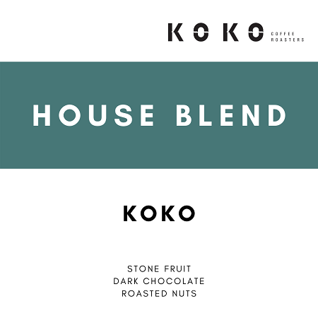 COFFEE BEAN - KOKO HOUSE BLEND (200G)