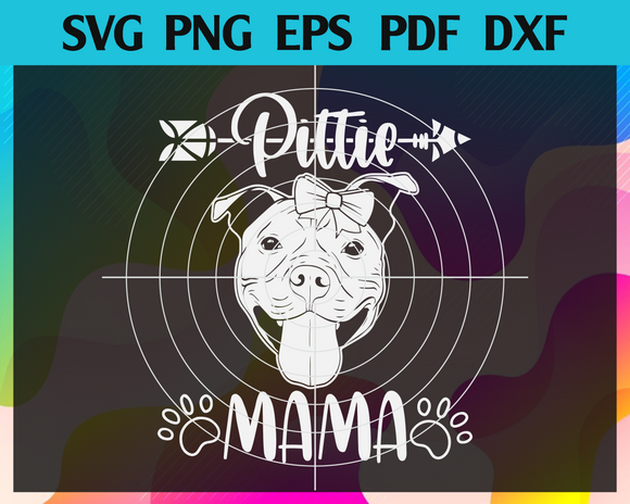 Free Free Pitbull Mama Svg 824 SVG PNG EPS DXF File