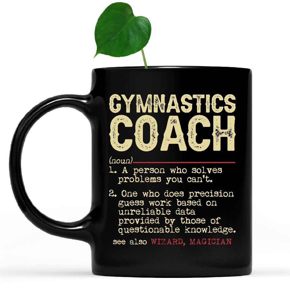 Vintage Gymnastics Coach Definition Mug, Christmas Coworker Gift Idea –  Shedarts