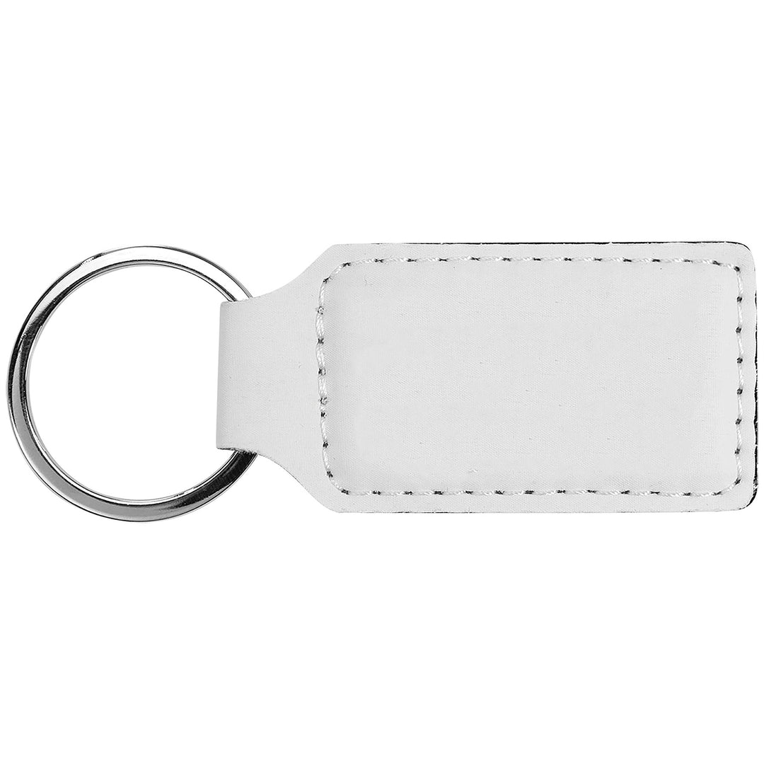 Unisub Two-Sided FRP Plastic Sublimation Keychain :: 2.25 Square