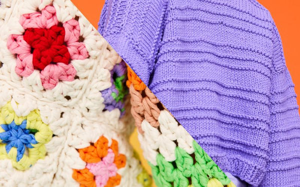 Knitting vs crochet 