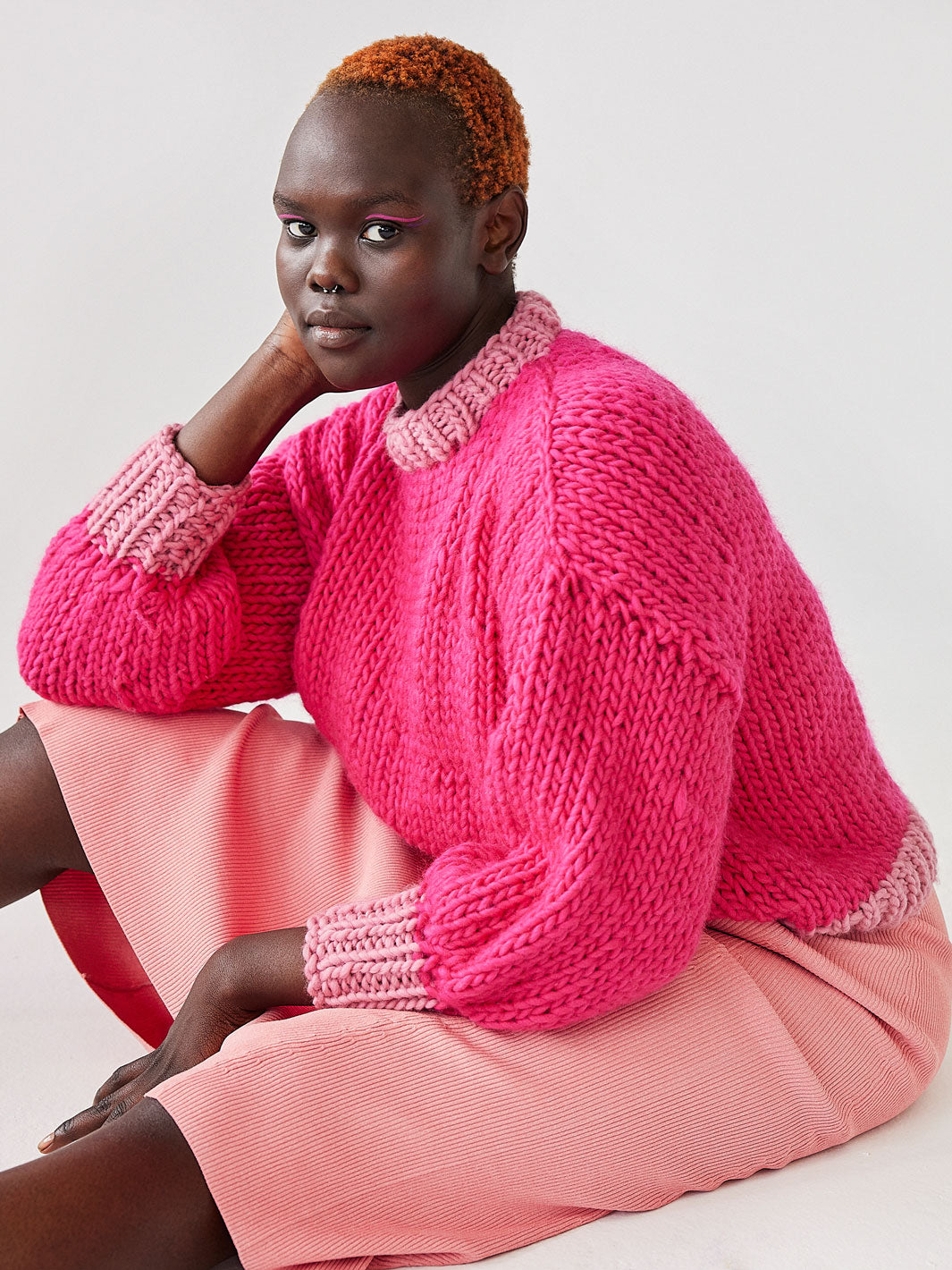 Knit the Head-Turning Suzie Jumper with Cardigang