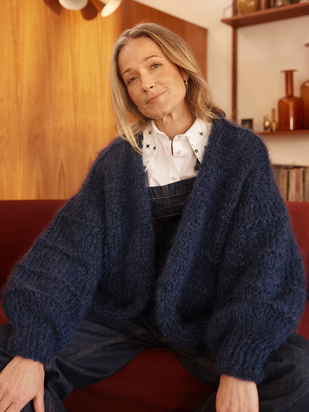 Knit the Woolly-Wonder Taylor Jumper with Cardigang