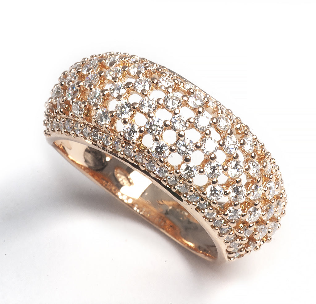 Ring "Passion collections" in Gold and Diamonds - diamantiaforever