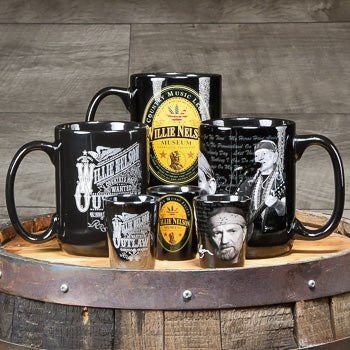 Willie Nelson Outlaw Mug and Coffee Gift Set