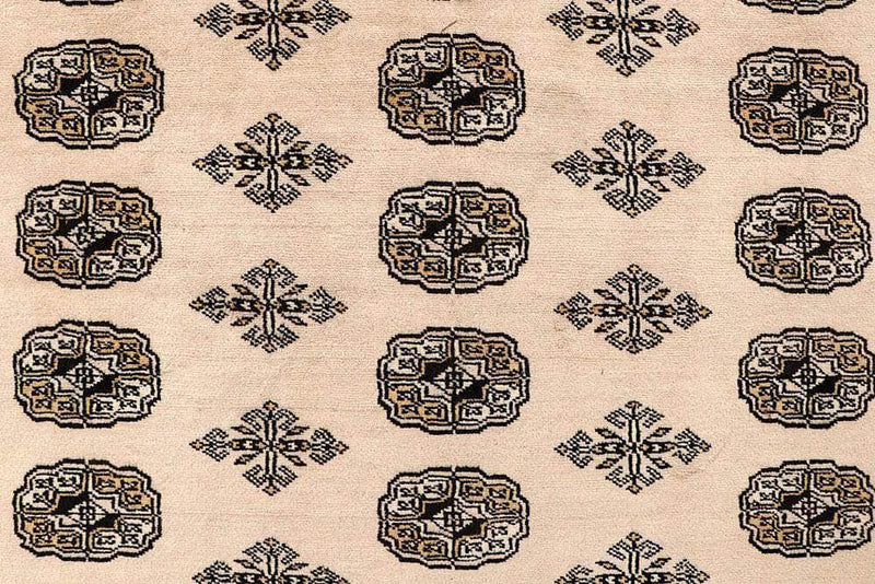 Qaleen Carpets Bisque Bokhara 9' 2 x 12' - No. 59852