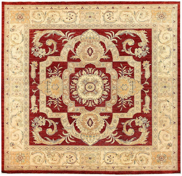 Qaleen Carpets Brown Oushak 10' x 9' 7 - No. 65724