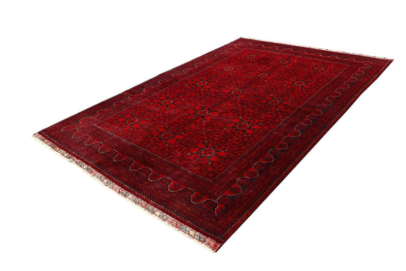 Qaleen Carpets Dark Red Khal Mohammadi 6' 5 x 9' 6 - No. 68656