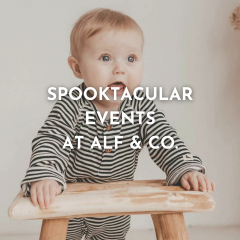 Halloween themed baby and toddler play events at Alf & Co Nottingham
