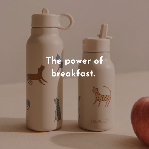 Top hack for School/preschool morning run - the power of breakfast.