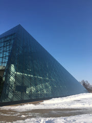 Glass Pyramid "Hidamari", Moerenuma Park, Sapporo, Japan