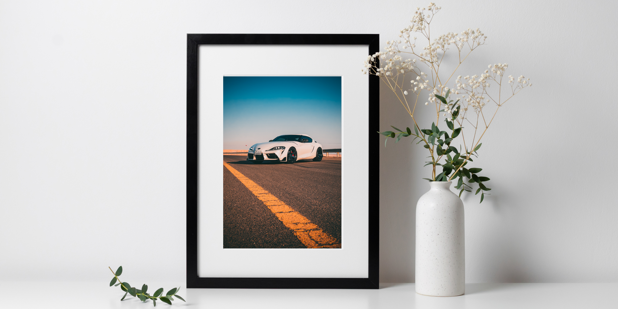 Picture of car in My Little Davinci Frame