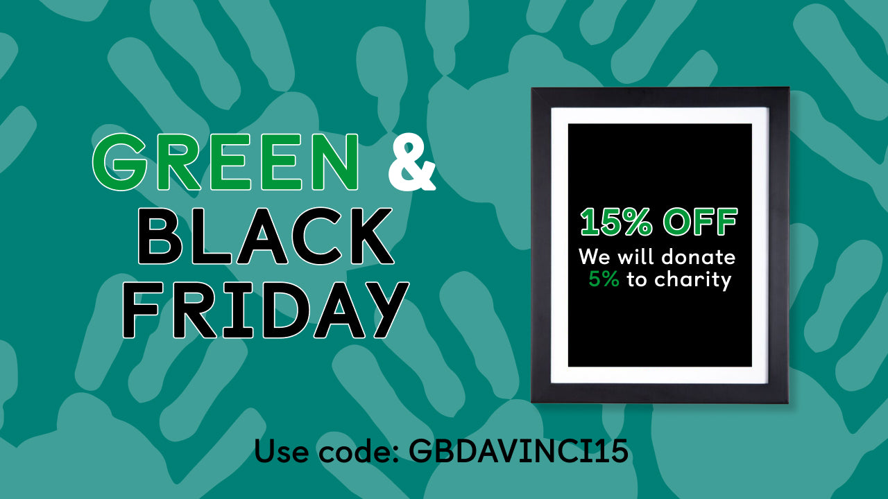 Green and Black Friday MyLittleDaVinci