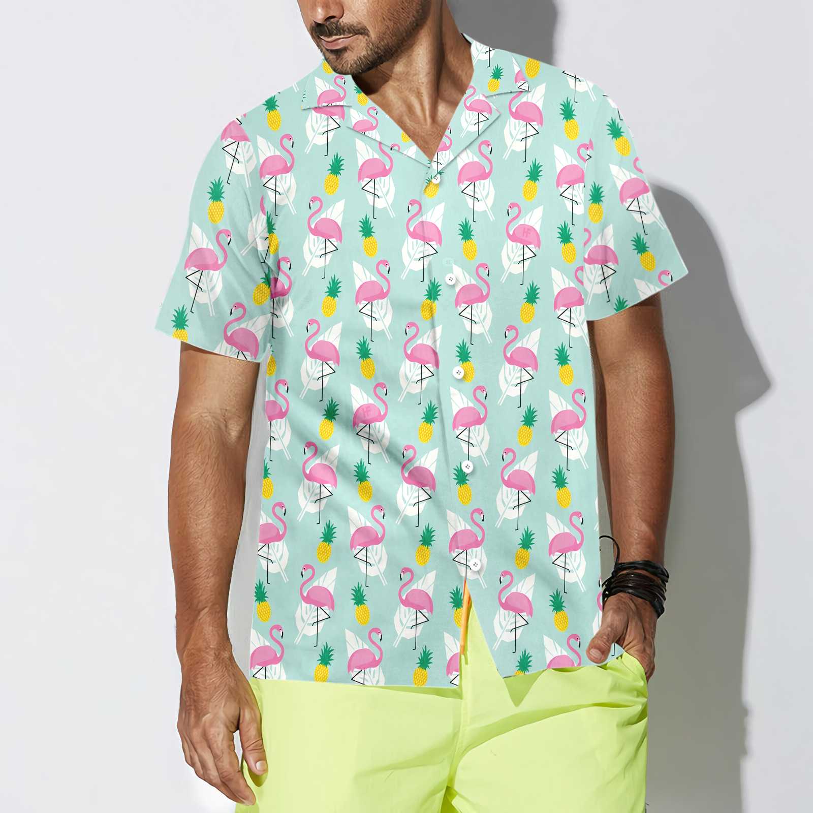 pineapple flamingo shirt