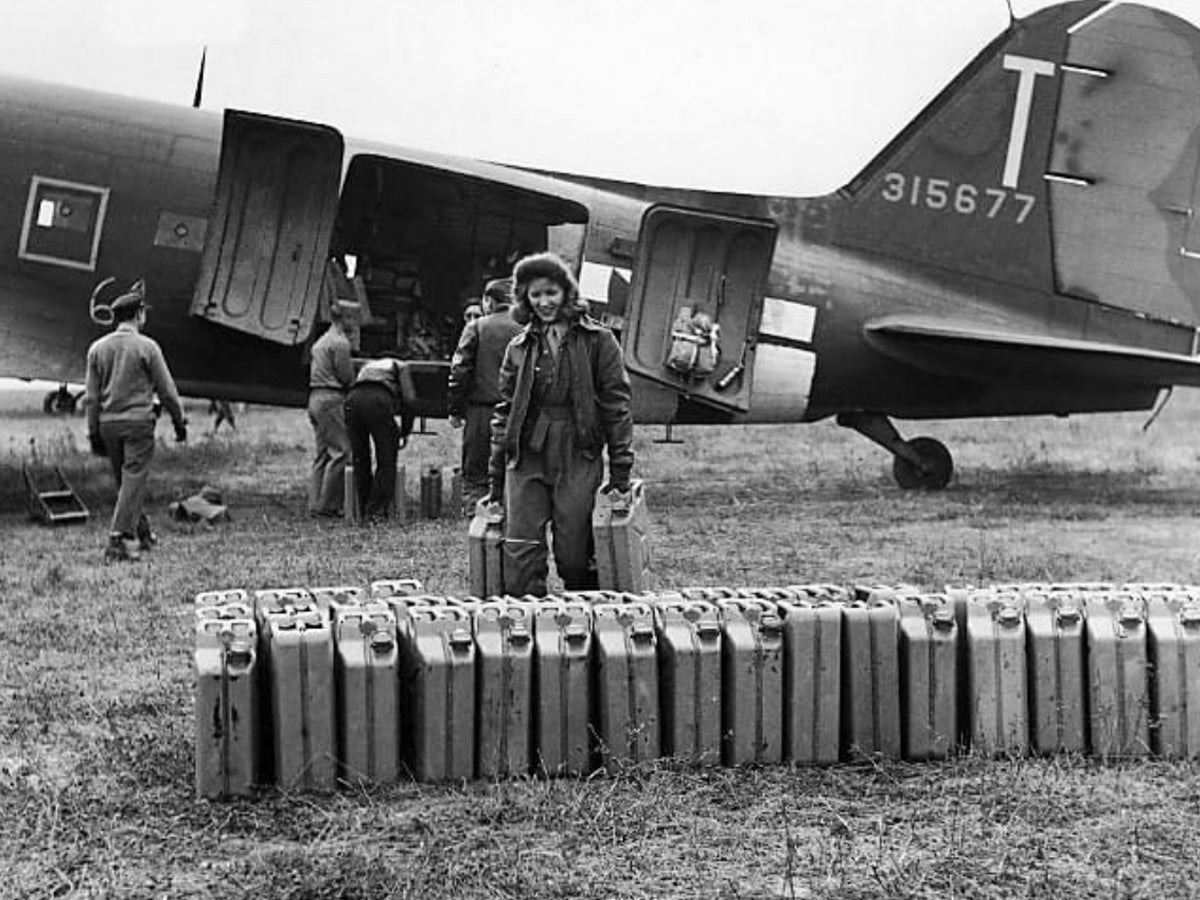 Without these cans it would have been impossible for our armies to cut their way across France at lightning pace. President Roosevelt 1945