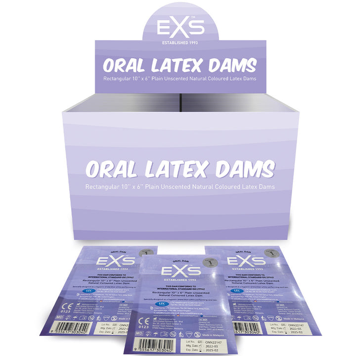 LIXX Flavoured Latex Dental Dams