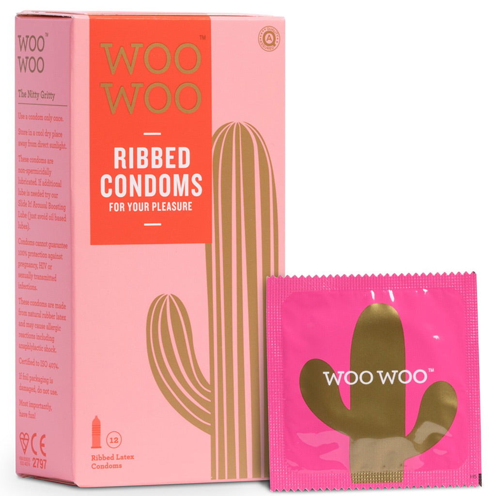 Woowoo Ribbed Condoms Condoms Uk