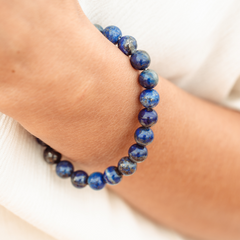 Ambarya Lapis Lazuli mala bracelet
