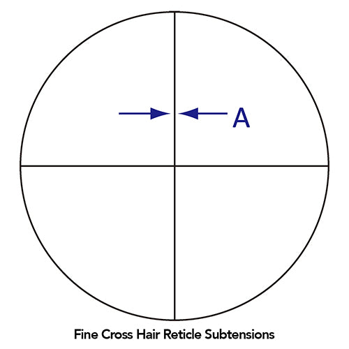 Fine Cross Hair Reticle