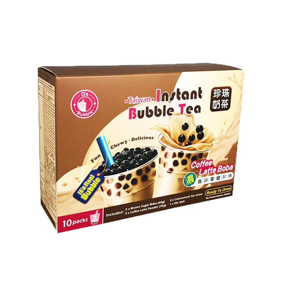 Local Only] O's Bubble Instant Boba Strawberry 65g x 4 – MEGAMART 