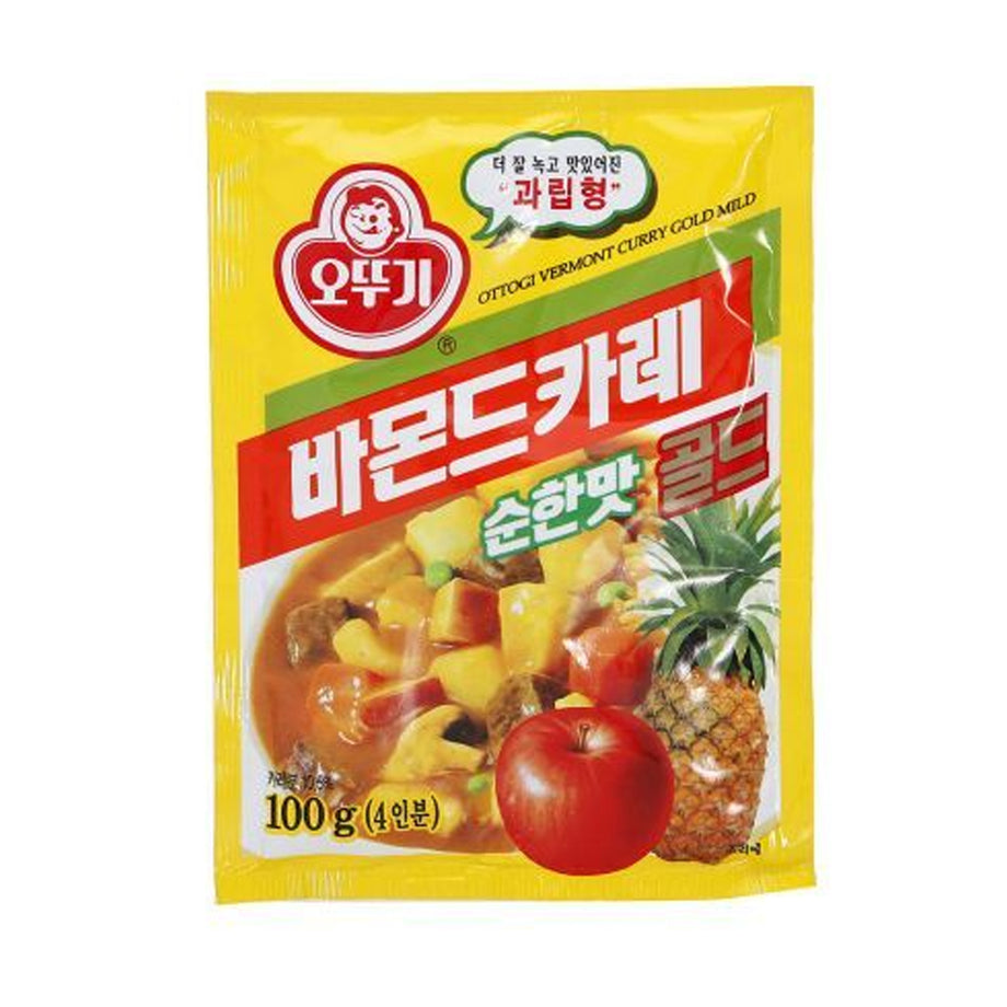 Ottogi Ottogi Curry Sauce Mix Mild 3.52oz 오뚜기 카레 순한맛 100g 