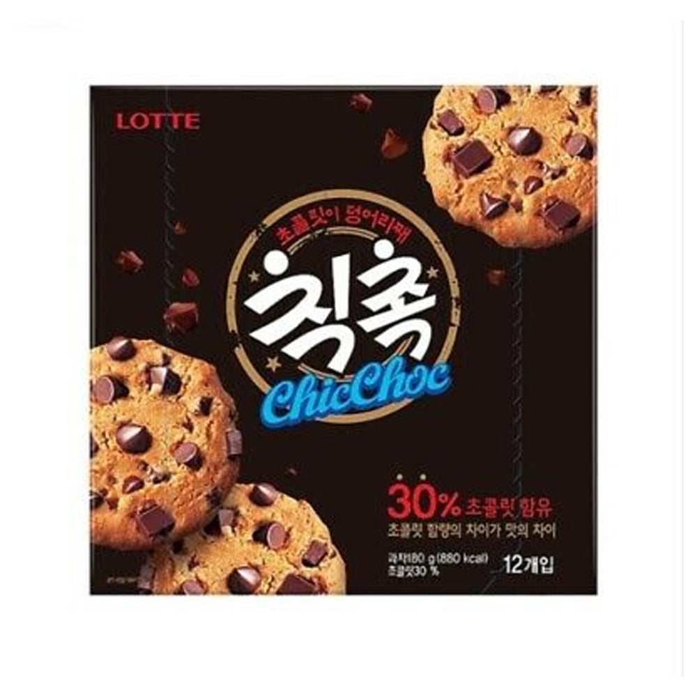 Lotte] Kancho Choco Biscuit / 롯데 칸쵸 초코 (168g)