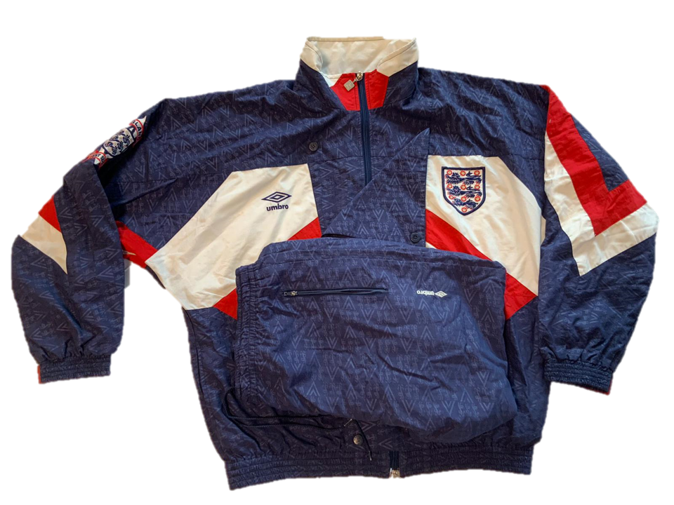 Chándal completo selección Inglesa 1992 L – jappyfootball
