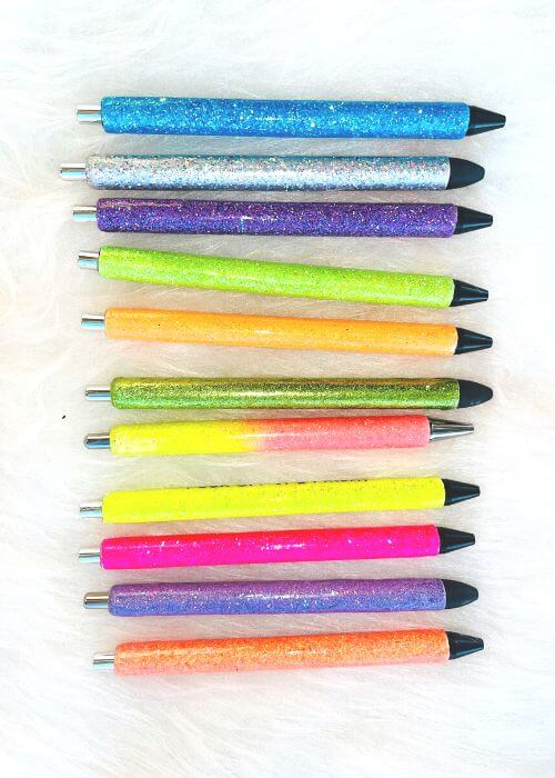 Inappropriate Days of the Week Glitter Pen Set