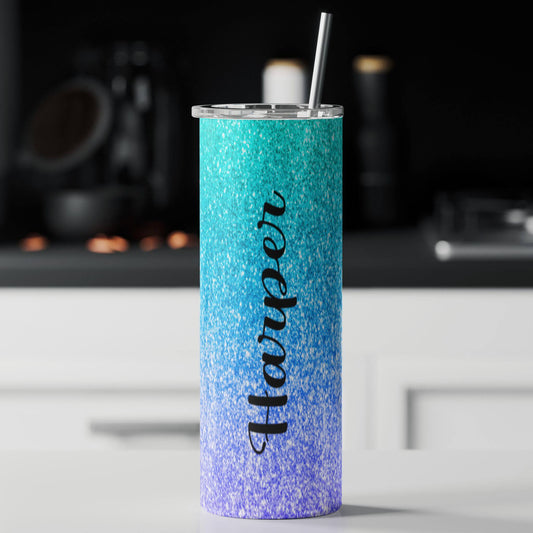 30oz Glitter sublimation Tumblers – Precious Vanity Customs LLC