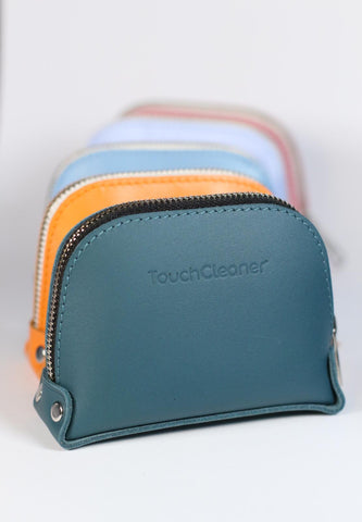 Variationen der kleinen Portmonees Tasche in vielen Farben wie Petrol, Orange, Hellblau, Babyblau und Rosa