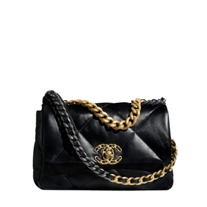 Chanel - Chanel 19 Small Flap Bag Black Barangs Store