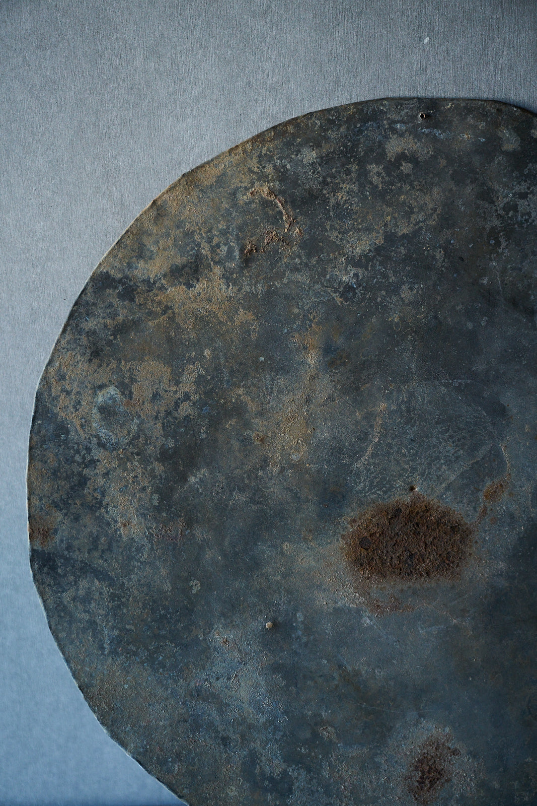 Rusty Circular Plate