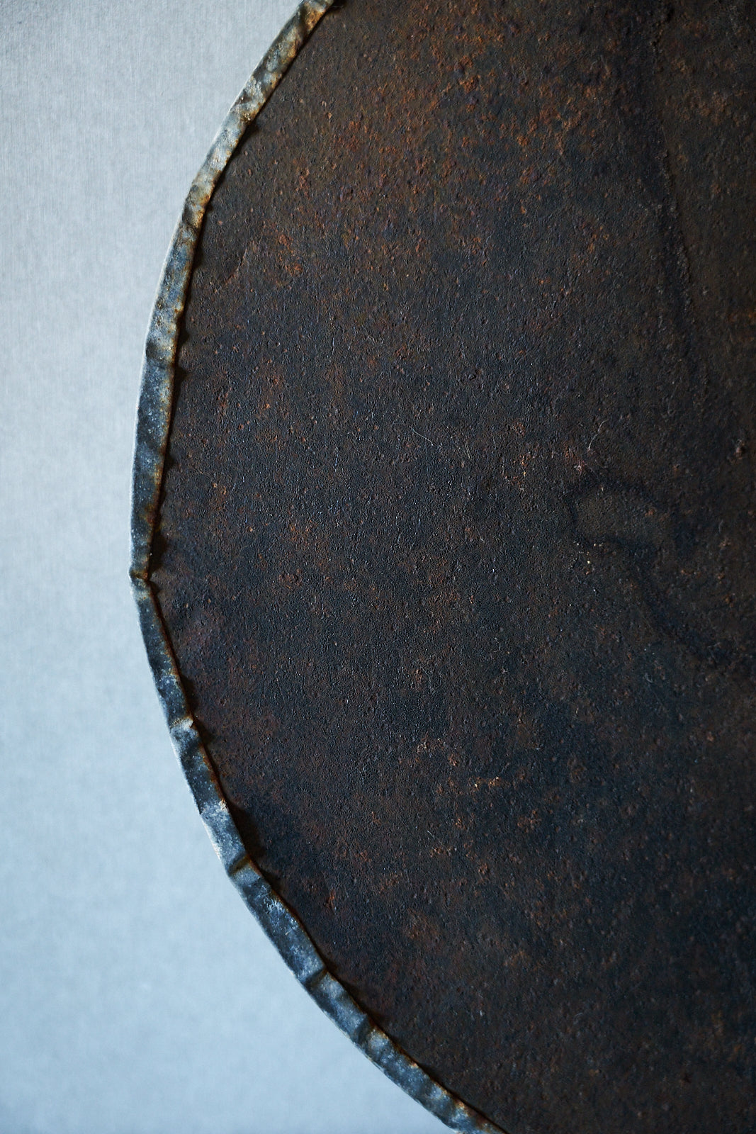 Rusty Circular Plate