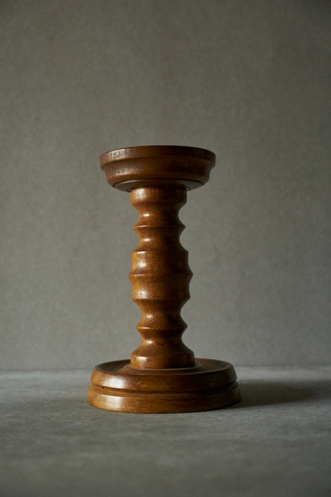 Wood Candle Stand