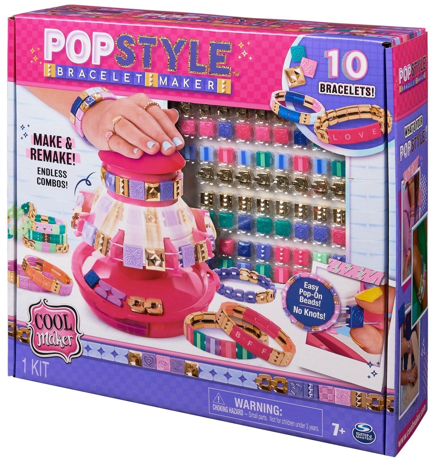 Cool Maker, Extension pour PopStyle Bracelet Maker, Plus de 50