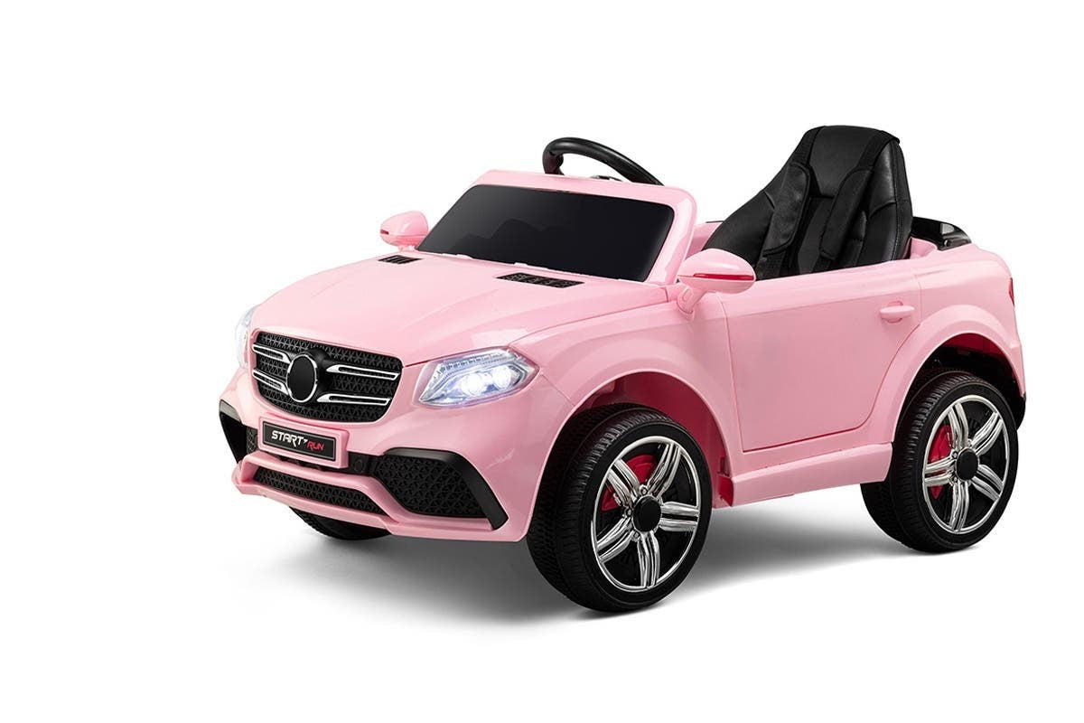 kids pink mercedes