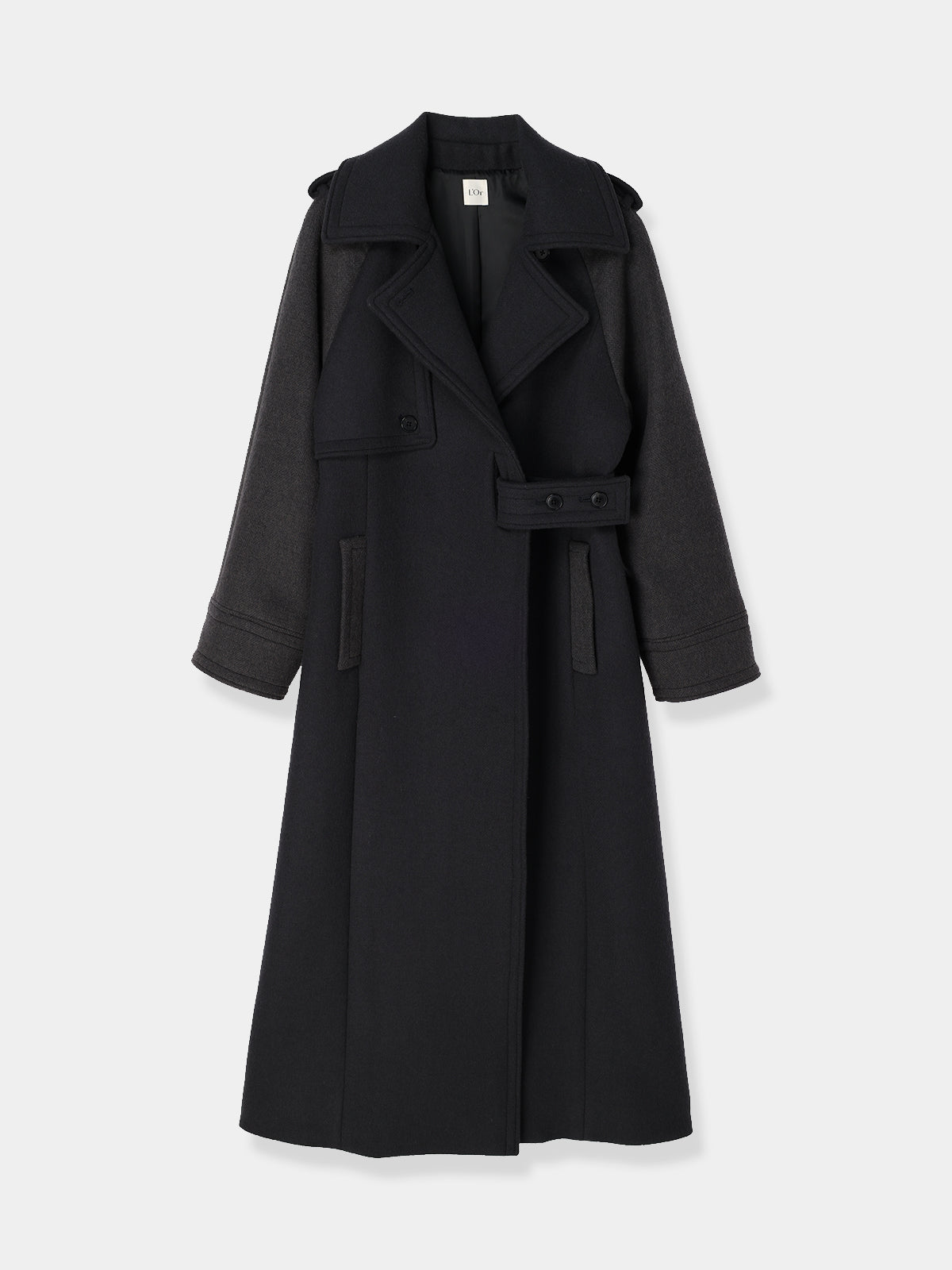 L'Or】Geelong Wool Long Coat bancamaldonado.com.uy