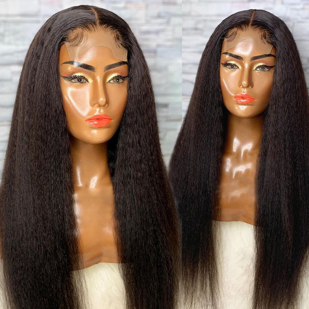 yaki closure wig