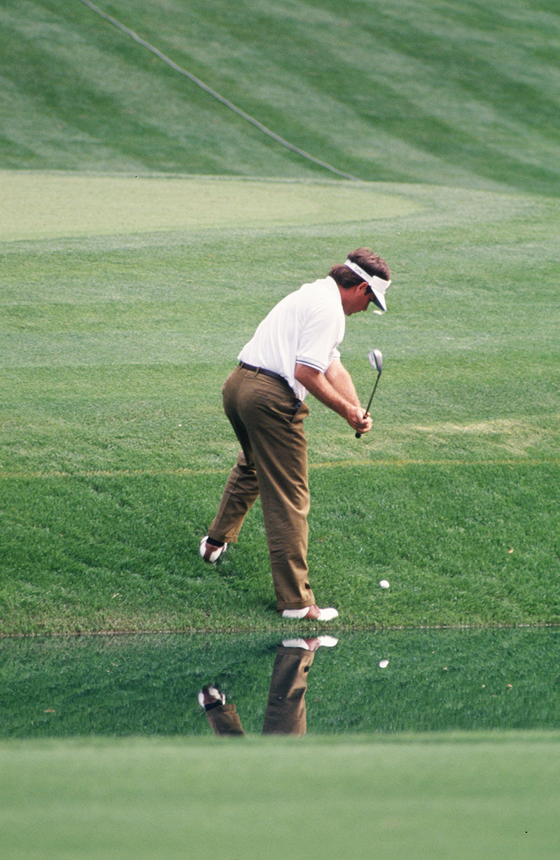 Fred Couples water shot