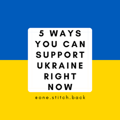 5 Ways You Can Support Ukraine Right Now – One Stitch Back