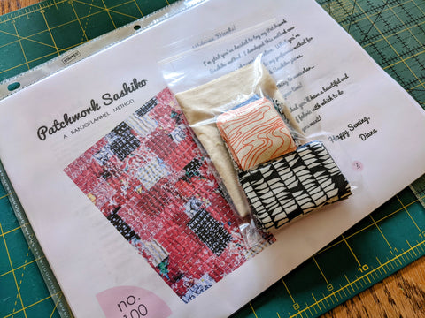 How I Created a Slow-Stitch Kit for My Mom – One Stitch Back