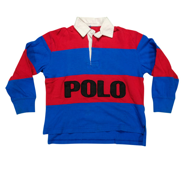 Vintage 90's Polo Sport Ralph Lauren Rugby Shirt Medium 