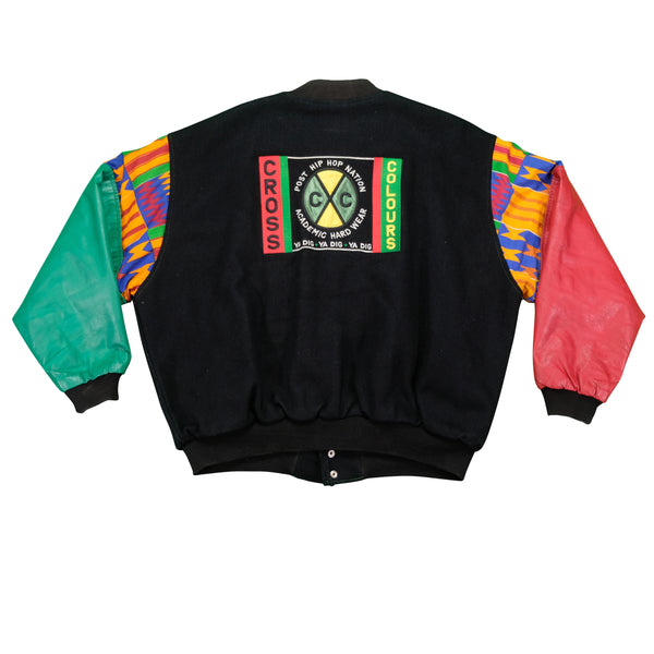 Vintage Malcolm X By Any Means Necessary Varsity Jacket | Reset