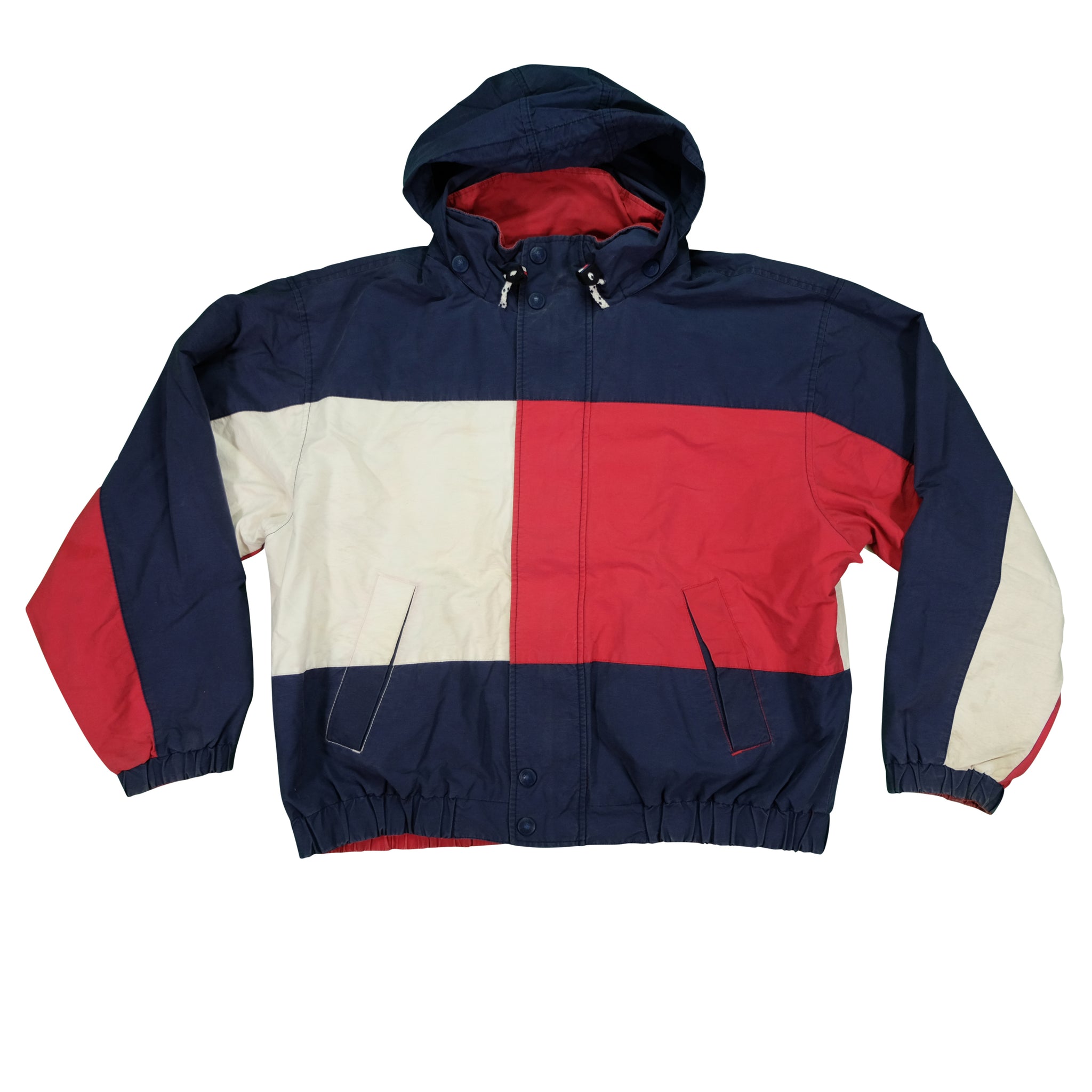 Tommy Hilfiger Spell Out Flag Reversible Sailing Jacket – Reset Store