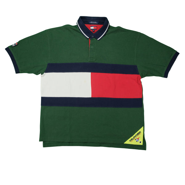 Vintage Tommy Hilfiger '90s Flag Polo Shirt