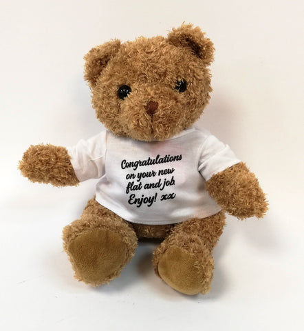 personalised teddy bear