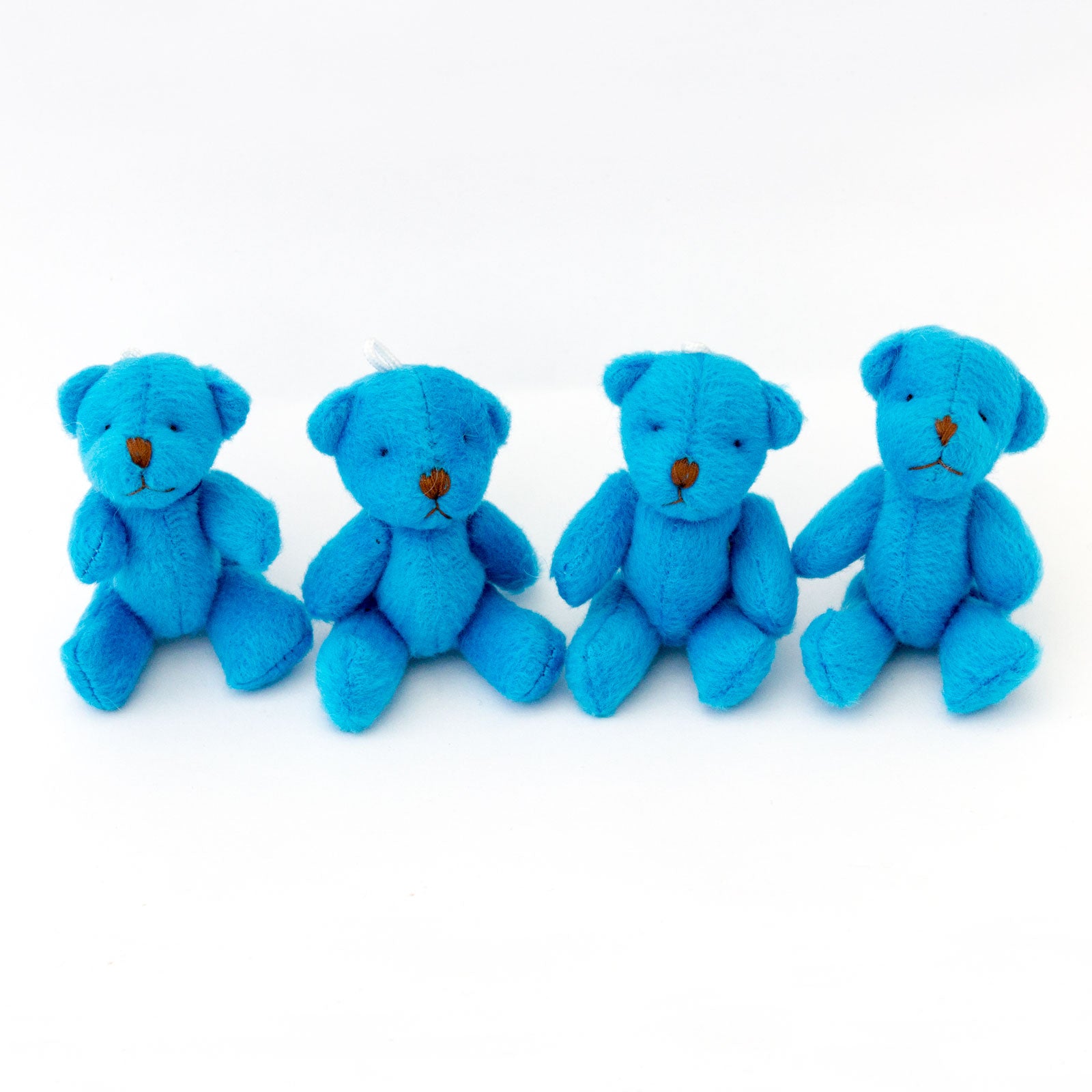 mini blue teddy bears