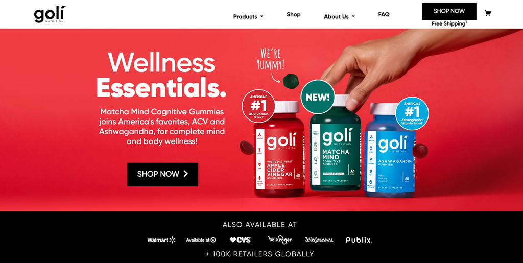 Goli is an up-and-rising health and wellness brand that is determined to revolutionize this domain of the market. In January of 2021, Goli’s New Ashwa Vitamin was said to be selling 200 bottles per minute! This is a brand that knows how to sell and is only growing exceptionally good at it with every passing minute. Quite literally!